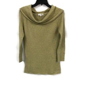 KINROSS CASHMERE‎ COWL NECK SWEATER S